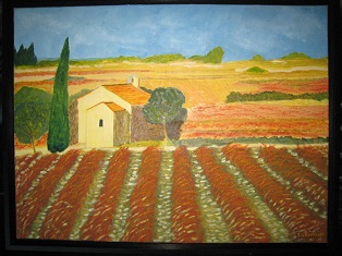 peinture de Josette Bude Laurent